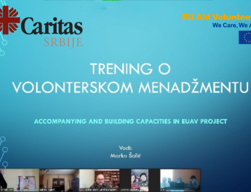 Održan trening o volonterskom menadžmentu u okviru projekta ABC EUAV