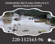 POMOZIMO LJUDIMA POGOĐENIM POPOLAVAMA U BOSNI I HERCEGOVINI