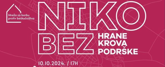 Niko bez hrane, krova, podrške