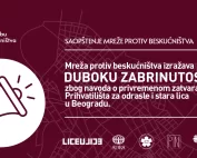 Saopštenje Mreže povodm privremenog zatvaranja jedinog prihvatilišta